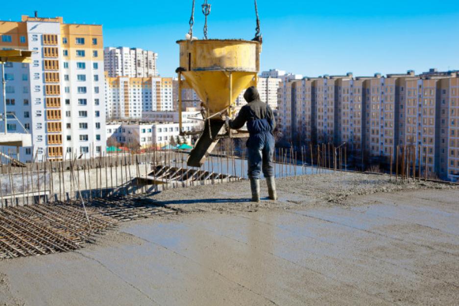 Уплотнение бетонной смеси